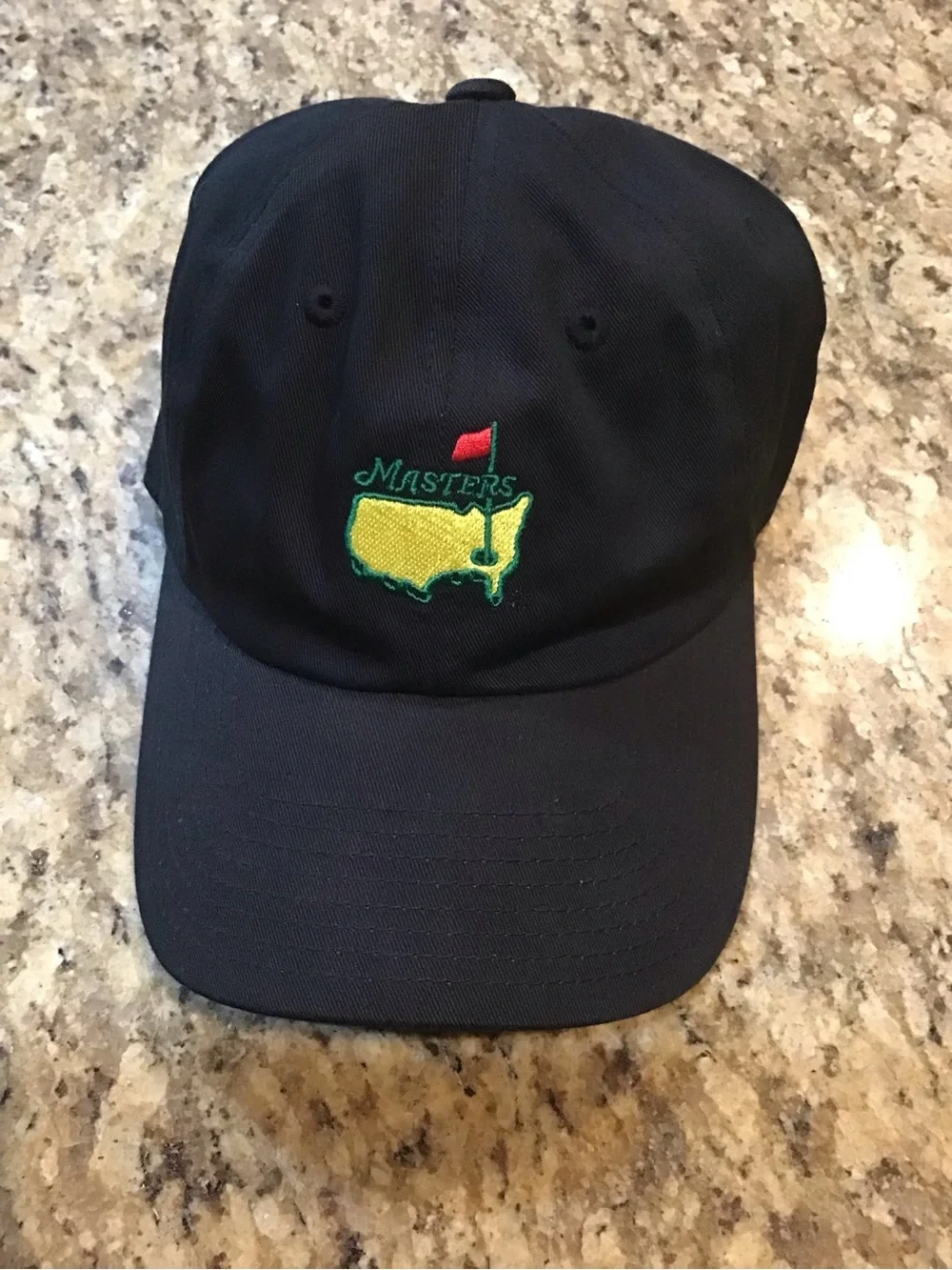 The Masters Black Golf Cap